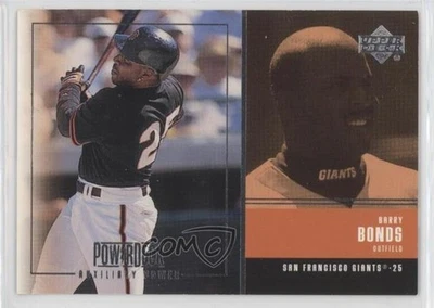 1999 Upper Deck Powerdeck Auxiliary Power Barry Bonds #AUX-19 - Image 1 of 2
