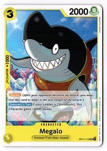 Megalo OP11-112 A Fist of Divine Speed Normal NM - Picture 1 of 2