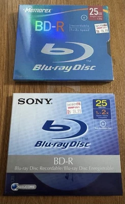 Sony & Memories BD-R Blu-ray Disc Recordable - Full HD 1080 25 GB Single Discs - Image 1 of 2