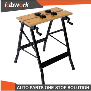 Labwork 220 LBS Adjustable Foldable Workbench Portable Multi-Purpose Work Table - Picture 1 of 19