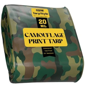 Extreme Heavy Duty 20 Mil Tarp Cover, Waterproof, UV Resistant, Rip and Tear ... - Picture 1 of 7