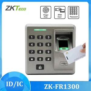ZKTeco FR1300 Fingerprint + RFID Card Time Attendance & Access Control System - Picture 1 of 6