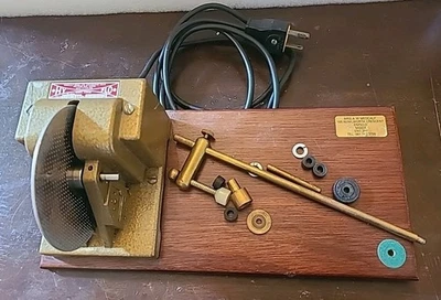 De colección Medcalf Hy Flo 7Y783 Junior Metal/Madera Bobina Carrete Enrollador Motor de Bobinado Foto 1 de 4