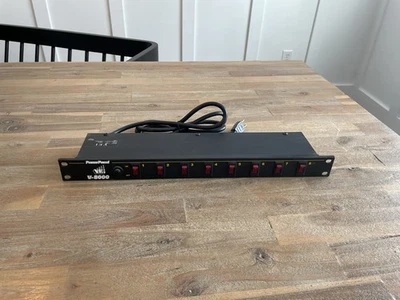 VEI V-8000 Independent 8 Channel Power Control Panel 8 Plug Power Strip FREESHIP - Image 1 of 4