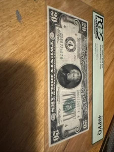 1928 20 Dollar Numeric Federal Reserve Note 40 PPQ Extremely Fine - Picture 1 of 2