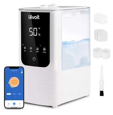 LEVOIT Humidifiers for Bedroom Home, Smart Warm and Cool Mist Air Humidifier - Image 1 of 4