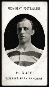 Taddy & Co - 'Prominent Footballers QPR (1908-9 - GRAPNEL)' (1908) - Card #4 ... - Picture 1 of 2