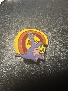 WDP Walt Disney Productions Figment Painting a Rainbow 1987 Pin Disneyland WOW!! - Picture 1 of 2