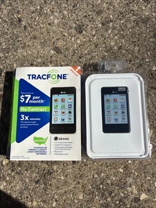 LG 840G TracFone Prepaid Handy ohne Vertrag Triple Minutes WiFi 3G 3,2 Zoll - Bild 1 von 9
