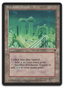 Svyelunite Temple (LP) Fallen Empires FEM Magic MTG - Picture 1 of 2