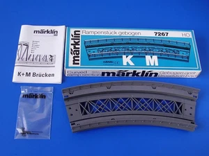 MARKLIN H0 - 7267 - CURVED RAMP SECTION - M K Track - BOX / LN - Picture 1 of 2