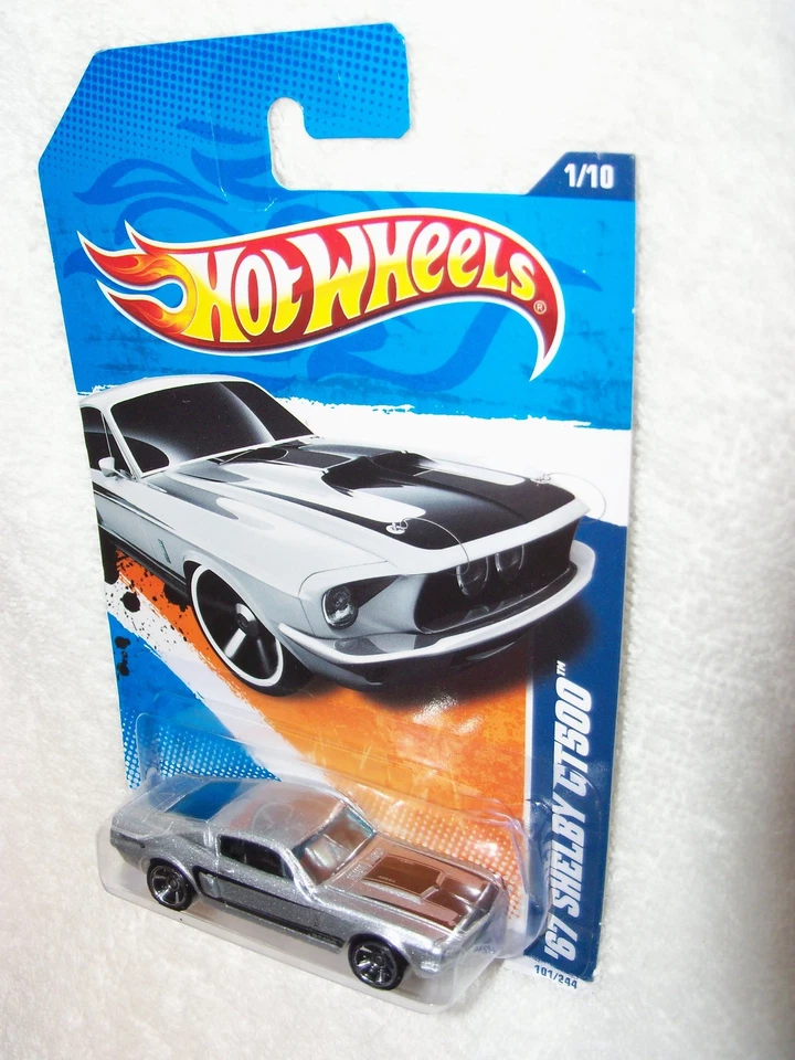 Hotwheels 67 Shelby Gt 500,101/244 Muscle Mania - Image 1 of 1