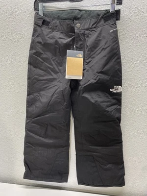 Pantalones de nieve The North Face Freedom aislados para niños talla 7/8 negros Foto 1 de 4