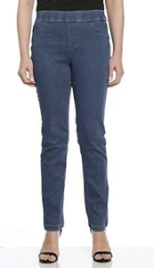 Pantalón Erika Mujer Misses Joey Pull On Slim Pierna Recta, Sirenas Lavado-Pequeño-NUEVO - Imagen 1 de 6