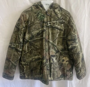Mossy Oak Mens Size 3XL Camouflage Coat Jacket Hood Breakup Infinity Hunting - Picture 1 of 11