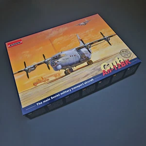 RODEN 1/72 An-12 BK Cub Russian Transport Aircraft Model Kit 042 - Picture 1 of 10
