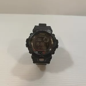 Casio G-SHOCK Watch Step Tracker GBD-800-1B Dual Time Black/Silver - Picture 1 of 8
