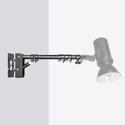 Wall Mount Boom Arm 180 Flexible Rotation Bracket Wall Stand Tripod Support for - Image 1 of 4