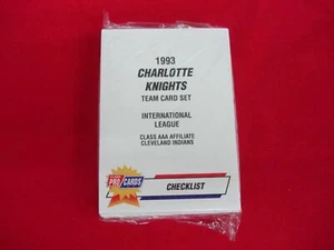 1993 CHARLOTTE KNIGHTS FLEER PROCARDS MiLB TEAM SET J THOME C MANUEL CLEVELAND - Picture 1 of 4