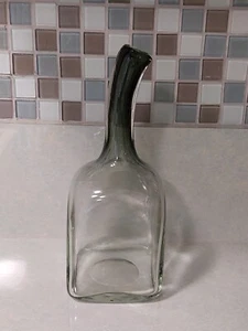 Vintage MCM Italian Art Glass Vase/Bottle 10.5" - Picture 1 of 12