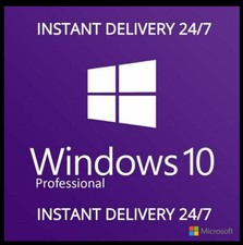 Microsoft Windows 10 Professional Key Pro License Instant Genuine Win 10 Pro Key
