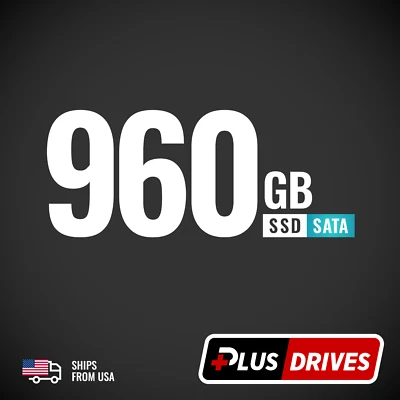 960GB ~ 1TB SATA SSD Generic Intel 2.5in Enterprise SSD Drive 6Gbps - Image 1 of 2