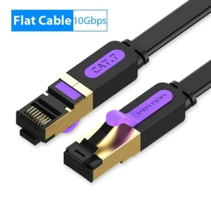 Ethernet Network Internet Lan Cable RJ45 Cat7 STP Patch Lead Cord Wholesale 8P8C - Picture 1 of 15