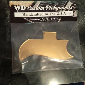 New Half Face Gold Mirror Pickguard For Epiphone Muse SG Made in USA by WD - Picture 1 of 7