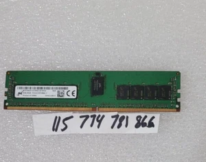 8GB PC4-17000 DDR4-2133MHz Registered ECC CL15 288-Pin DIMM 1.2V Dual Rank Memor - Picture 1 of 1