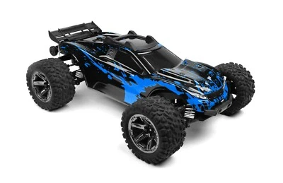 Custom Body Muddy Blue for Traxxas 1/10 Rustler 4x4 Truck Shell Cover - Image 1 of 4