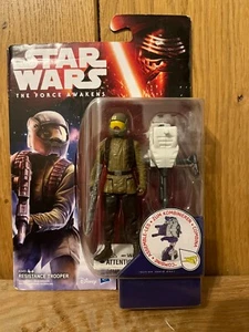 Star Wars the force awakens Resistance Trooper carded (g007) - Picture 1 of 3