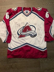 STARTER Center Ice Jeff Odgers 96-97 TEAM AUTO Colorado Avalanche Trikot 52 XL - Bild 1 von 12