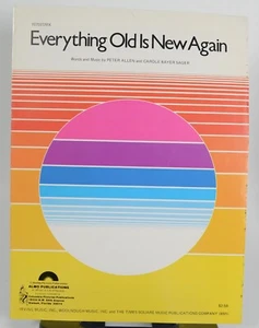 Everything Old Is New Again, Peter Allen - Sheet Music - Foto 1 di 1