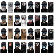 Men's Motorcycle Cycling Head Scarf Neck Warmer Face Mask Ski Balaclava Headband