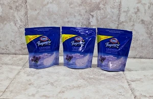 3 Bags Fraganzia Lavender w Eucalyptus In-Wash Scent Booster Crystals 10 oz x 3 - Picture 1 of 4