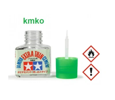 Tamiya Plastikkleber Cement 87038 40ml extradünn 40ml