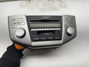 2007 2008 2009 Lexus RX350 Am Fm Tape Cd Radio Receiver 86120-0E070 Face AP6867 - Picture 1 of 7