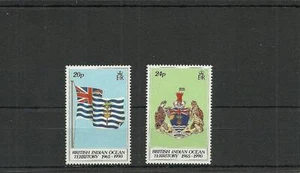 BIOT SG108-109 BIOT 25TH ANNIVERSARY SET MNH - Picture 1 of 1