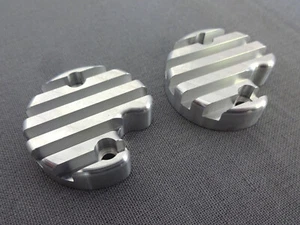 UKMonsters - Tamiya Clodbuster replacement alloy motor covers - Picture 1 of 6