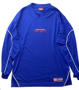 Vintage Super Bowl 40 Warm Up Shirt Mens XL RARE - Picture 1 of 8