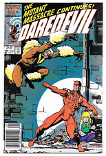 Daredevil #238 ~ 1987 Newsstand Marvel Comic ~ Sabretooth, Fatboys, Marauders
