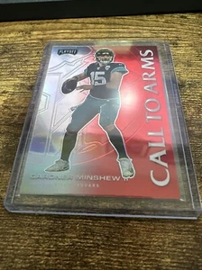 2020 Playoff Gardner Minshew II Jaguars Call To Arms Red Prizm #CA-15 - Picture 1 of 11