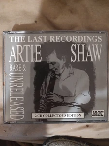 Artie Shaw The Last Recordings Rare Unreleased 2 CD - Picture 1 of 2