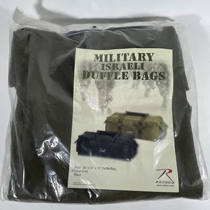 Israeli Military Backpack Duffle Bag Heavy Weight Canvas Olive Drab #8137 Rothco - Picture 1 of 6
