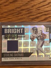 2018 Panini Unparalleled Bright Futures Memorabilia #2 Sterling Shepard Jersey