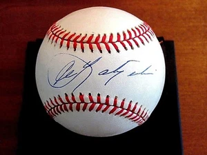 CARL YASTRZEMSKI BOSTON RED SOXS HOF SIGNED AUTO VINTAGE OAL BASEBALL JSA - Picture 1 of 3