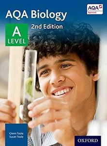 AQA BIOLOGY - A LEVEL - 2nd EDITION - OXFORD - GOOD / CLEAN CONDITION - Picture 1 of 1