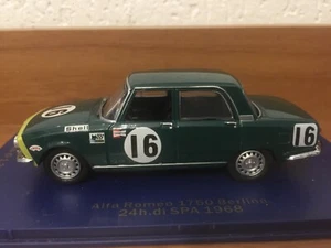 Alfa Romeo 1750 Berlina #16 24h. di SPA 1968 Verde - M4 1:43 - Picture 1 of 3