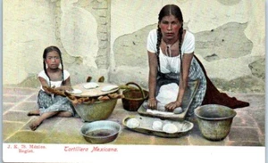TORTILLERA MEXICANA Tortilleros Mexicanos MÉXICO - Postal - Imagen 1 de 2