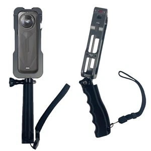For sports camera shooting handheld bracket 3-claws stabilizer self-timer handle - Picture 1 of 8